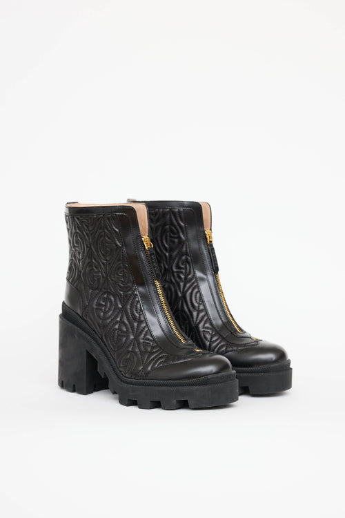 Gucci Quilted Rhombus Boot