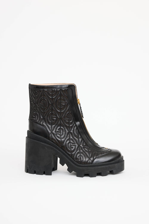 Gucci Quilted Rhombus Boot
