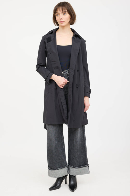 Gucci Nylon Viaggio Trench Coat