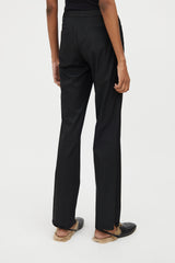 Gucci Black Low Rise Straight Leg Pant
