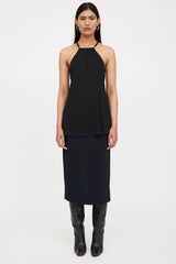 Gucci Sheer Hardware Halter Top