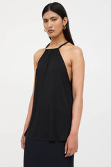 Gucci Sheer Hardware Halter Top