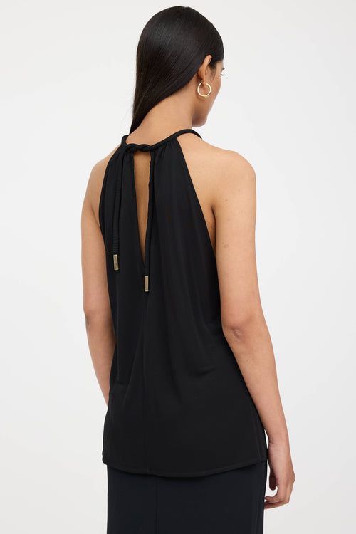 Gucci Sheer Hardware Halter Top