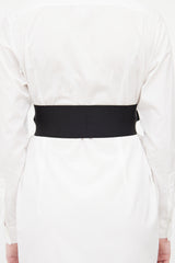 Gucci Black & Brown Waist Belt