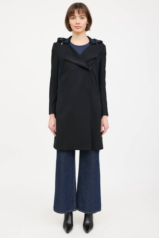 Gucci FW 2009 Wool Panelled Coat
