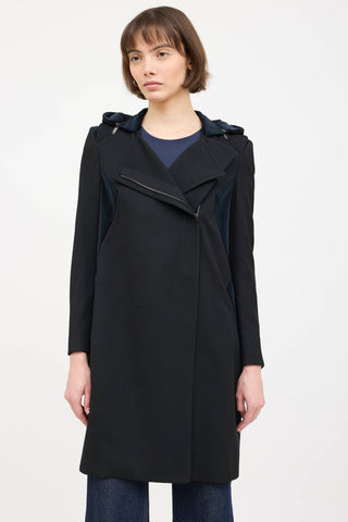 Gucci FW 2009 Wool Panelled Coat