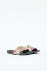 Gucci GG Supreme Blooms Slide