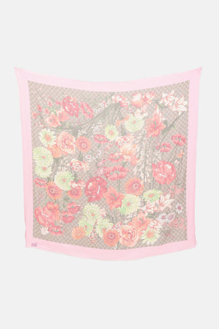 Gucci GG Spring Bouqet Scarf