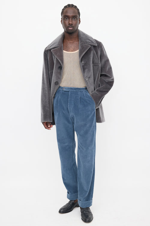 Gucci Corduroy Straight Leg Trouser