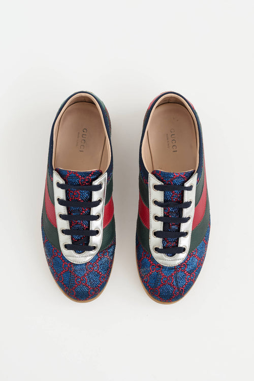 Gucci Falacer Lurex Sneaker