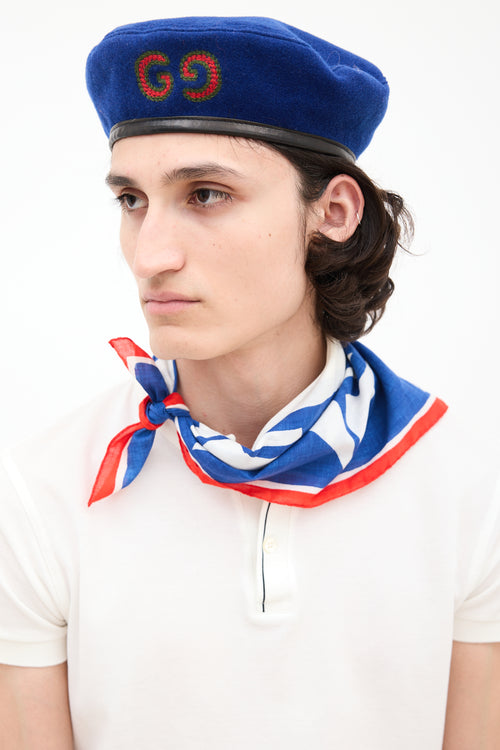 Gucci GG Logo Beret