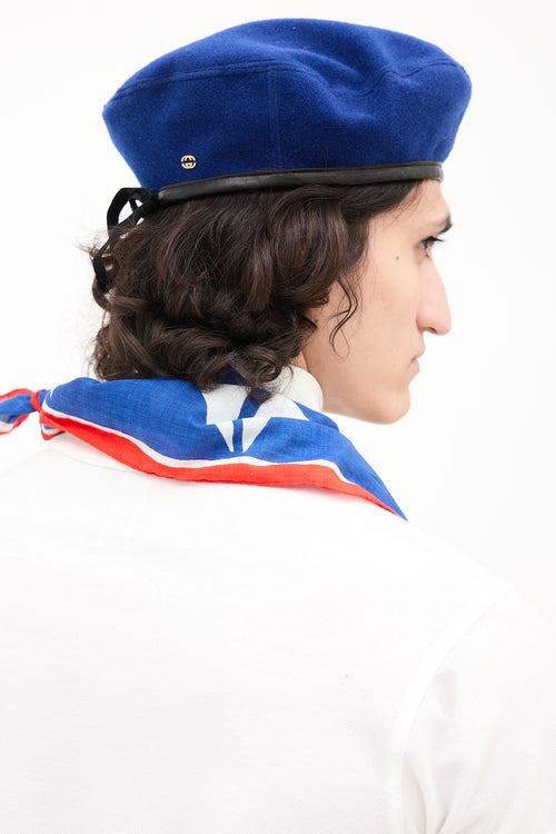 Gucci GG Logo Beret