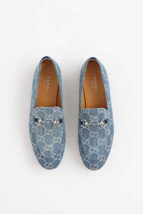 Gucci Denim Jordaan Loafer