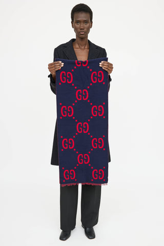 Gucci GG Jacquard Scarf
