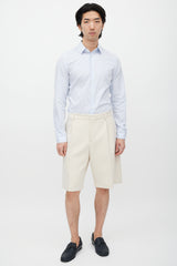 Gucci Blue & White Striped Shirt