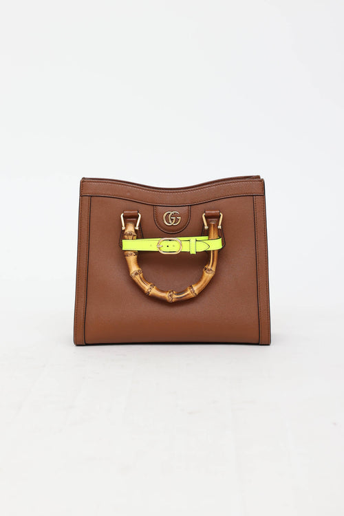 Gucci Diana Leather Small Tote Bag
