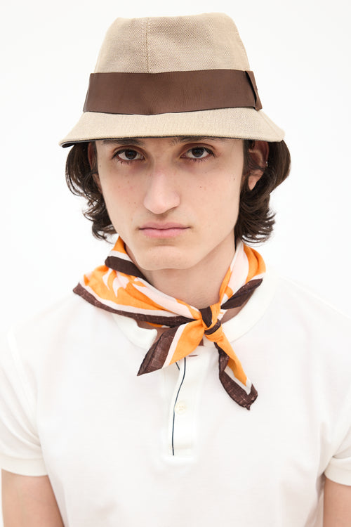 Gucci Logo Fedora