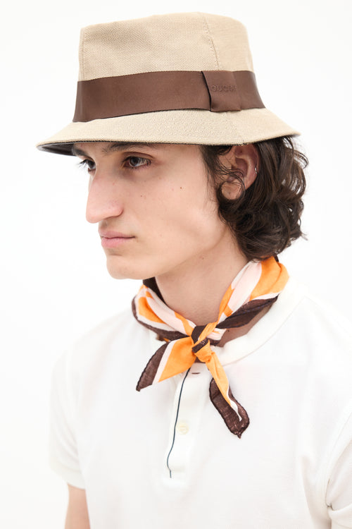 Gucci Logo Fedora