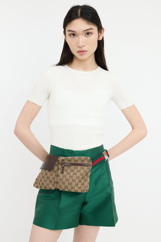 Gucci Original GG Monogram Belt Bag