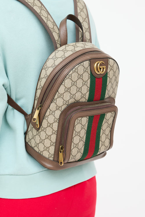 Gucci GG Supreme Ophidia Backpack