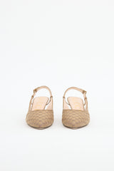 Gucci GG Quilted Slingback Heel
