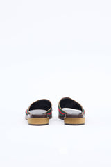 Gucci Webbed Buckle Sandal