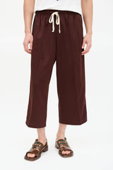 Gucci Brown & Green Striped Track Pant
