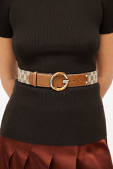 Gucci // Brown Guccisima Bamboo Belt – VSP Consignment