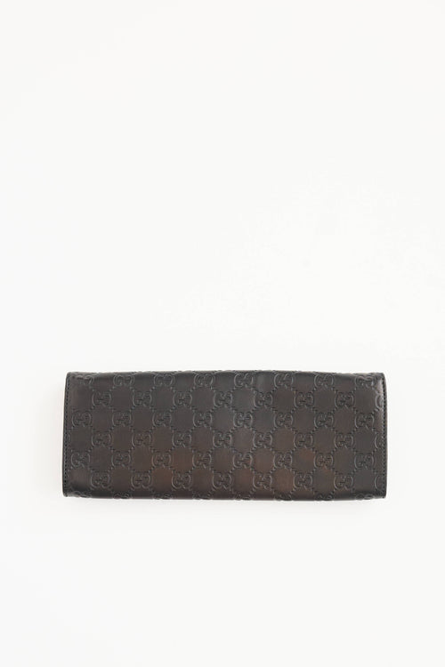Gucci Guccissima Long Clutch