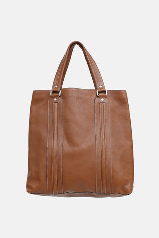 Gucci Leather Tall Tote
