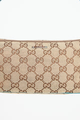 Gucci GG Canvas Boat Pochette Bag