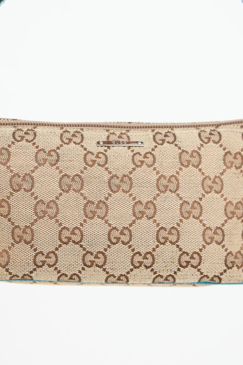 Gucci GG Canvas Boat Pochette Bag