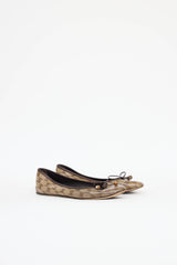 Gucci GG Crystal Canvas Flat