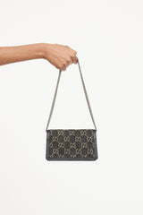 Gucci Denim Super Mini Dionysus Bag
