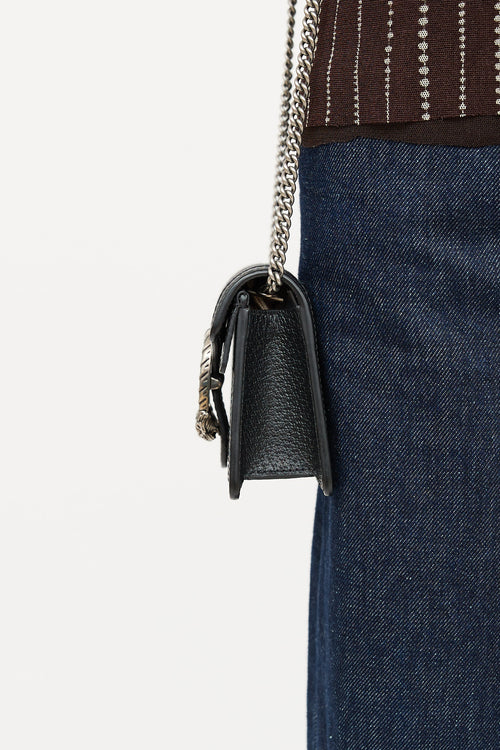 Gucci Denim Super Mini Dionysus Bag
