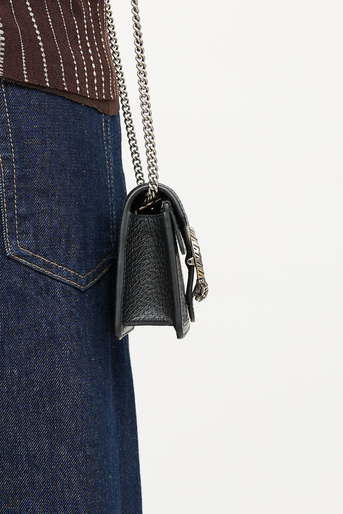 Gucci Denim Super Mini Dionysus Bag