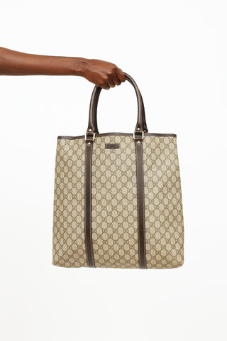 Gucci Monogram GG Supreme Joy Tote Bag