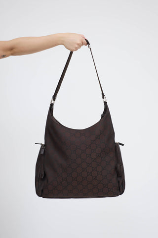 Gucci GG Nylon Crossbody Bag