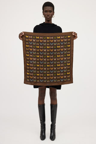 Gucci Silk Printed Scarf