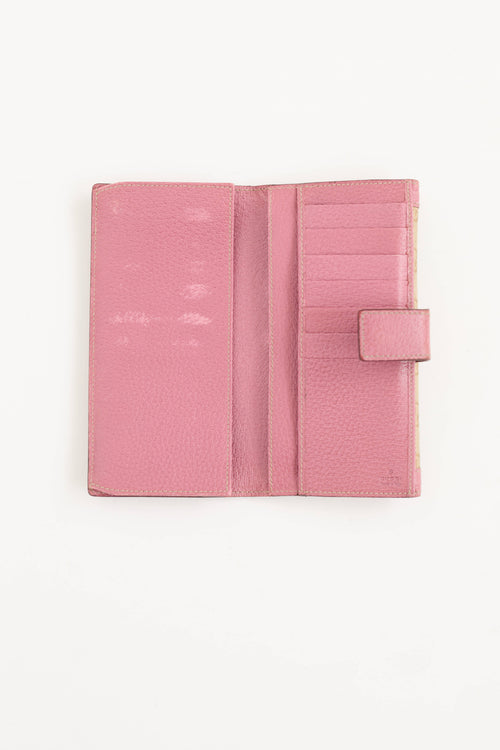 Gucci Monogram Long Wallet