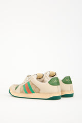 Gucci Brown Suede Screener GG Sneaker