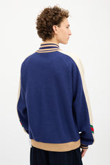 Gucci Wool Knit GG Varsity Jacket