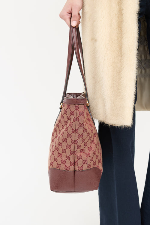 Gucci GG Supreme Canvas Ophidia Tote Bag