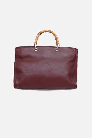 Gucci 2015 Large Bamboo Shopper Bag