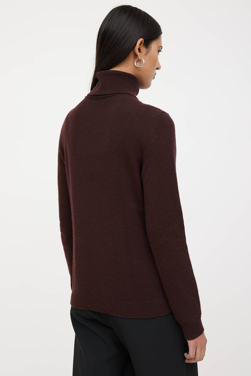 Gucci Cashmere Fur Trim Sweater