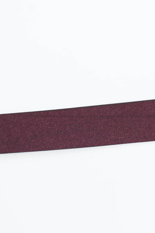 Gucci Patent Leather GG Belt