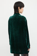 Gucci Burnout Velvet GG Shirt