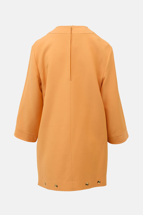 Gucci Button Shift Dress