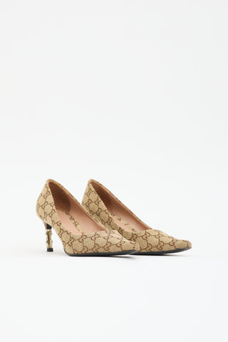 Gucci GG Monogram Pump