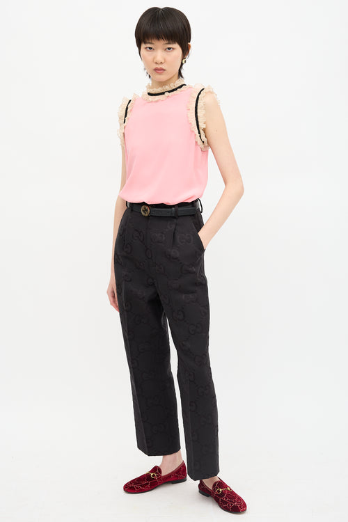 Gucci Canvas Jumbo GG Trouser